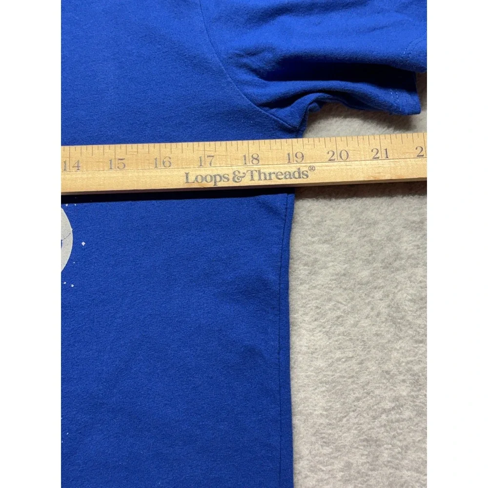 The Childrens Place Boys Blue Sports Space Graphic Tee Shirt XXL 16 7000143
